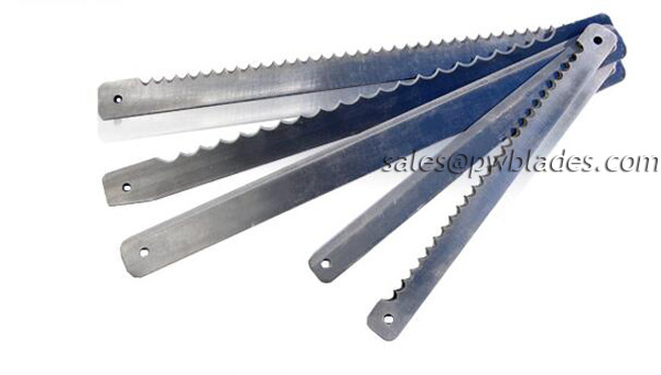 Meat dicer blades and knives