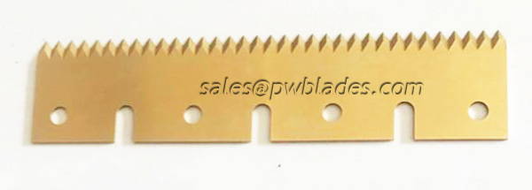 coated toothed blades